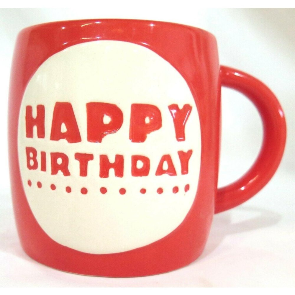 Hallmark HAPPY BIRTHDAY AGED TO PERFECTION Large Oversize Coffee Cup Mug